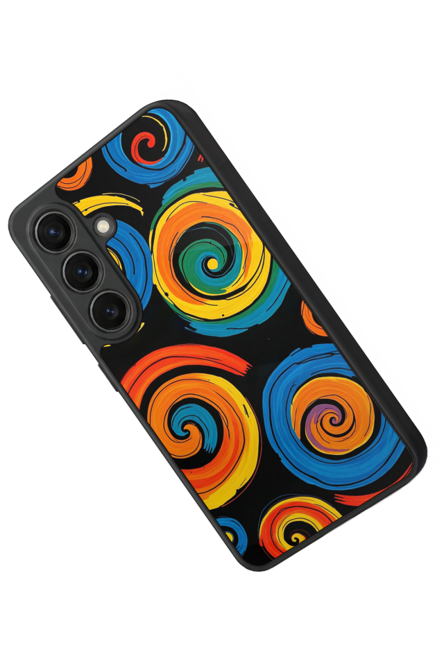 Samsung Galaxy S26 Uyumlu Abstract Tasarımlı Glossy Premium Kılıf