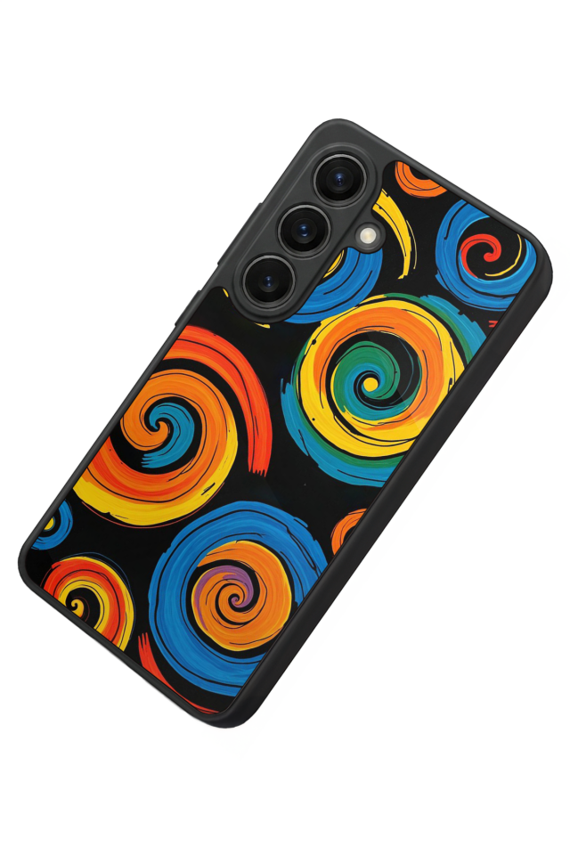 Samsung Galaxy S26 Uyumlu Abstract Tasarımlı Glossy Premium Kılıf