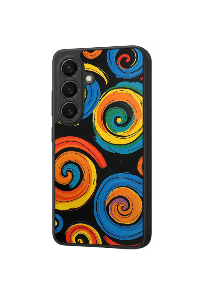 Samsung Galaxy S26 Uyumlu Abstract Tasarımlı Glossy Premium Kılıf