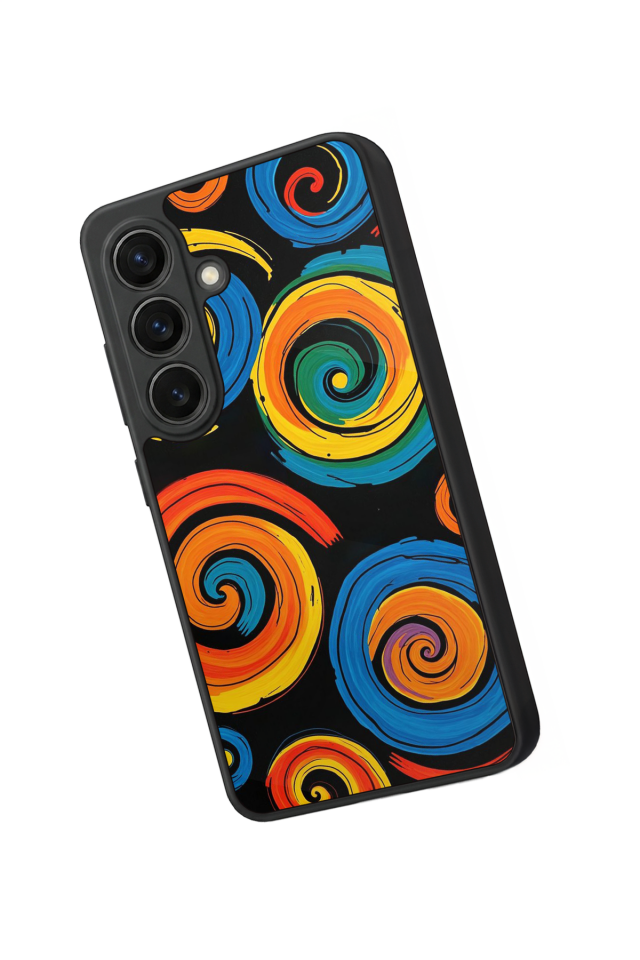 Samsung Galaxy S26 Uyumlu Abstract Tasarımlı Glossy Premium Kılıf