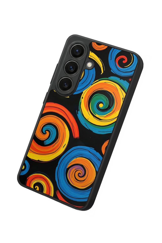 Samsung Galaxy S26 Uyumlu Abstract Tasarımlı Glossy Premium Kılıf