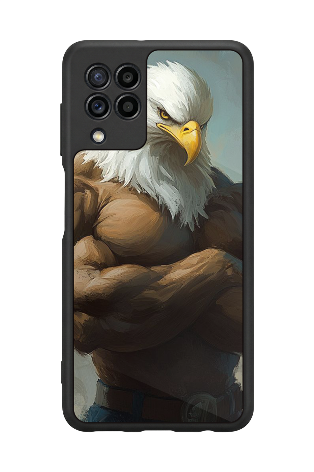 Samsung Galaxy M32 Uyumlu Besiktas Tasarımlı Glossy Premium Kılıf