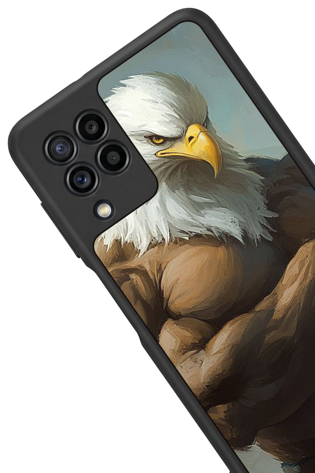 Samsung Galaxy M32 Uyumlu Besiktas Tasarımlı Glossy Premium Kılıf