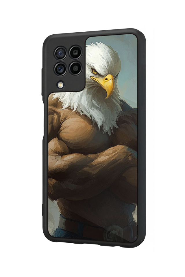 Samsung Galaxy M32 Uyumlu Besiktas Tasarımlı Glossy Premium Kılıf