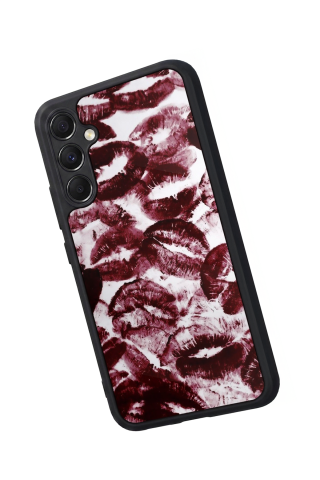 Samsung Galaxy M34 Uyumlu Dudak Tasarımlı Glossy Premium Kılıf