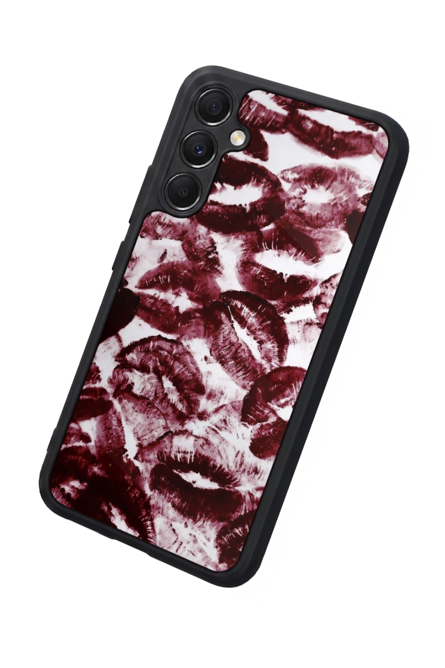 Samsung Galaxy M34 Uyumlu Dudak Tasarımlı Glossy Premium Kılıf