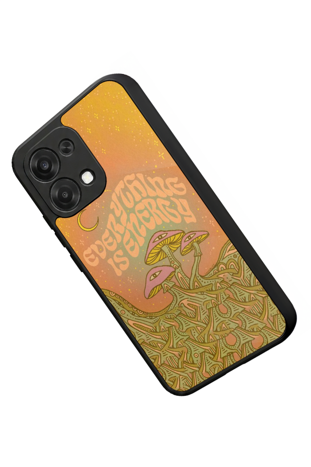 Oppo A6 Pro Uyumlu Energy Tasarımlı Glossy Premium Kılıf
