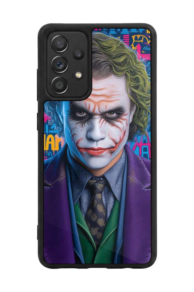 Samsung Galaxy A72 Uyumlu Joker Tasarımlı Glossy Premium Kılıf