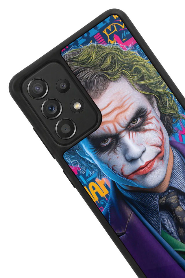 Samsung Galaxy A72 Uyumlu Joker Tasarımlı Glossy Premium Kılıf
