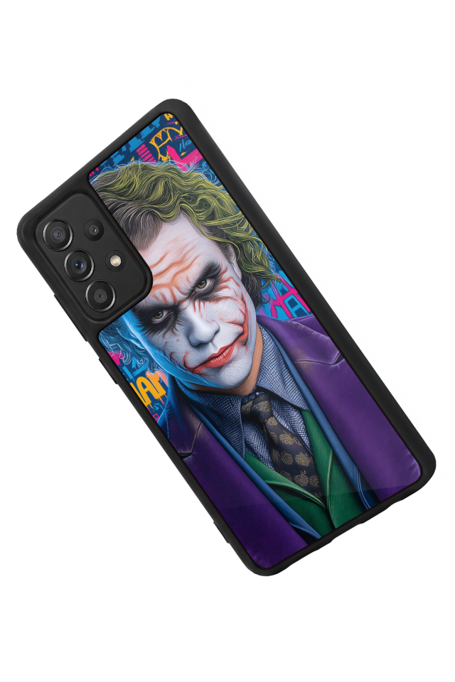 Samsung Galaxy A72 Uyumlu Joker Tasarımlı Glossy Premium Kılıf