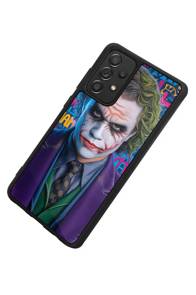 Samsung Galaxy A72 Uyumlu Joker Tasarımlı Glossy Premium Kılıf