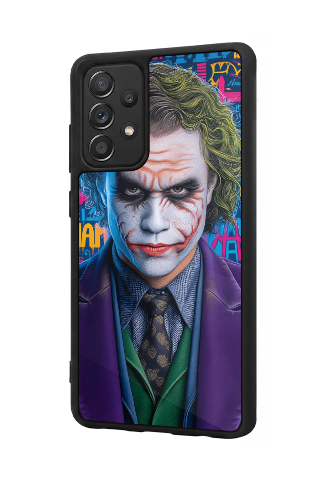 Samsung Galaxy A72 Uyumlu Joker Tasarımlı Glossy Premium Kılıf
