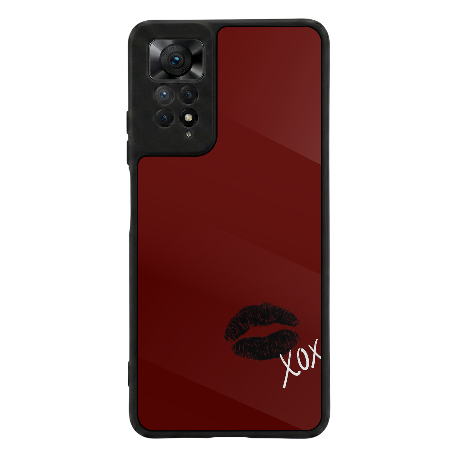Xiaomi Redmi Note 12 Pro Uyumlu Kalp Love Tasarımlı Glossy Premium Kılıf