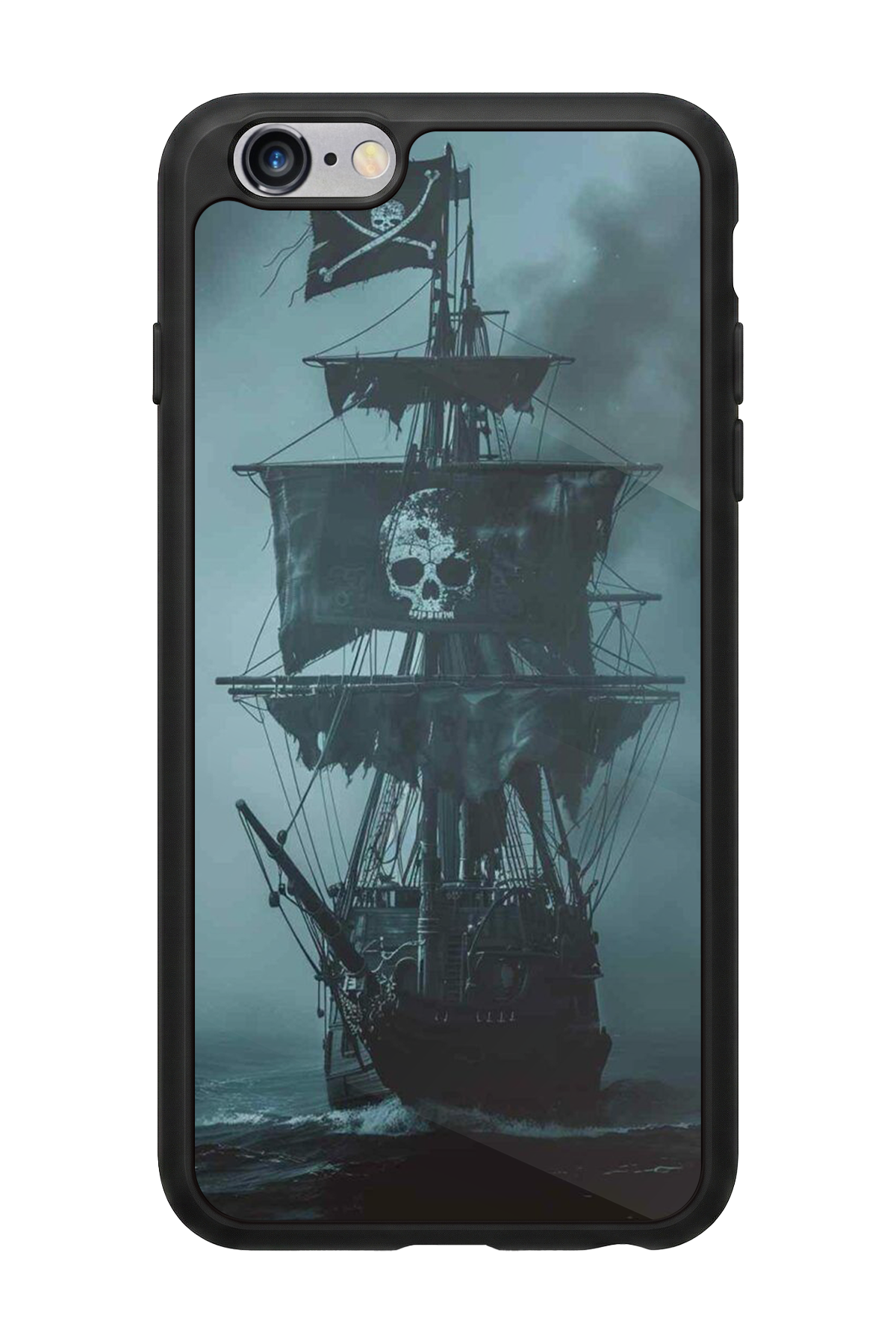 iPhone 6 Plus Uyumlu Korsan Tasarımlı Glossy Premium Kılıf