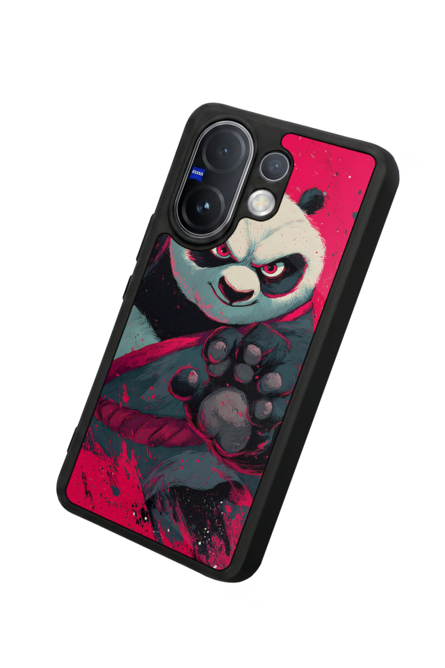 Vivo V60 Uyumlu Kung Fu Panda Tasarımlı Glossy Premium Kılıf