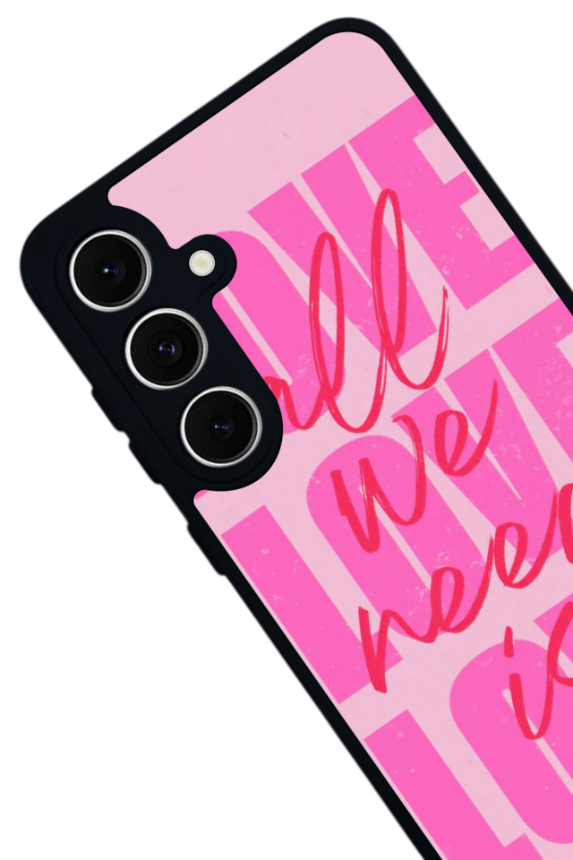 Samsung Galaxy A16 Uyumlu Love Tasarımlı Glossy Premium Kılıf