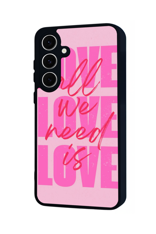 Samsung Galaxy A16 Uyumlu Love Tasarımlı Glossy Premium Kılıf