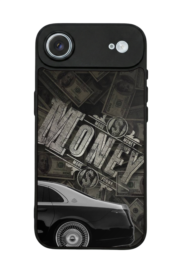 iPhone 17 Air Uyumlu Money Para Tasarımlı Glossy Premium Kılıf