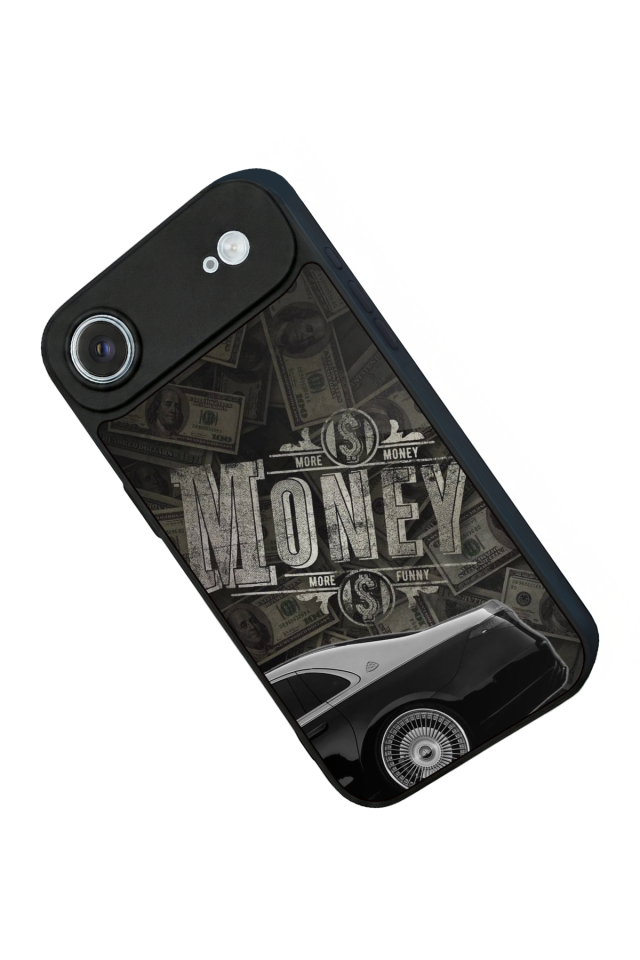iPhone 17 Air Uyumlu Money Para Tasarımlı Glossy Premium Kılıf