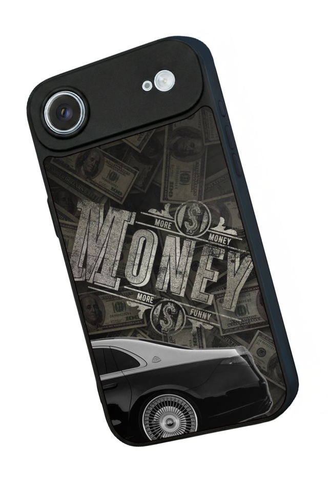 iPhone 17 Air Uyumlu Money Para Tasarımlı Glossy Premium Kılıf