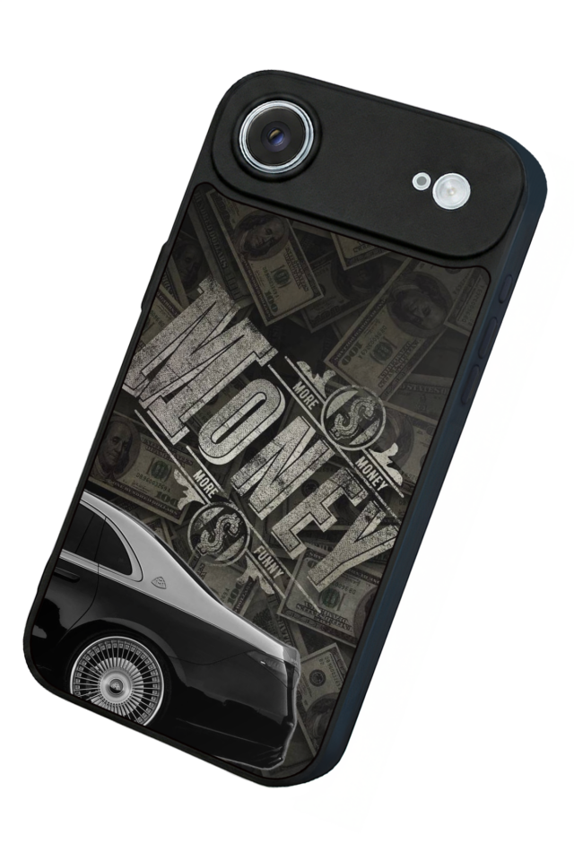 iPhone 17 Air Uyumlu Money Para Tasarımlı Glossy Premium Kılıf