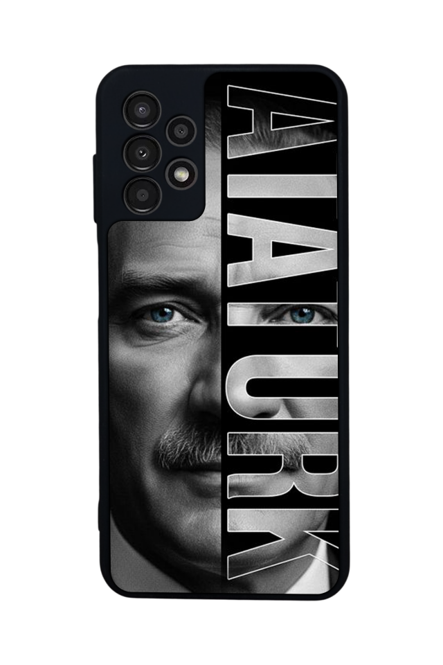 Samsung Galaxy A23 Uyumlu Mustafa Kemal Ataturk Tasarımlı Glossy Premium Kılıf