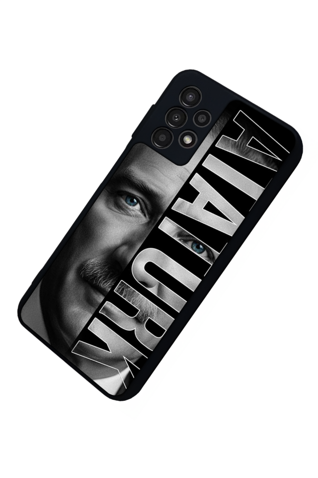 Samsung Galaxy A23 Uyumlu Mustafa Kemal Ataturk Tasarımlı Glossy Premium Kılıf