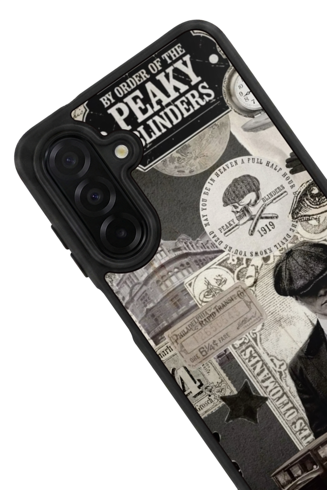Samsung Galaxy A56 Uyumlu Peaky Blinders Tasarımlı Glossy Premium Kılıf