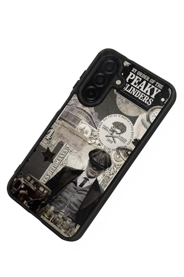 Samsung Galaxy A56 Uyumlu Peaky Blinders Tasarımlı Glossy Premium Kılıf