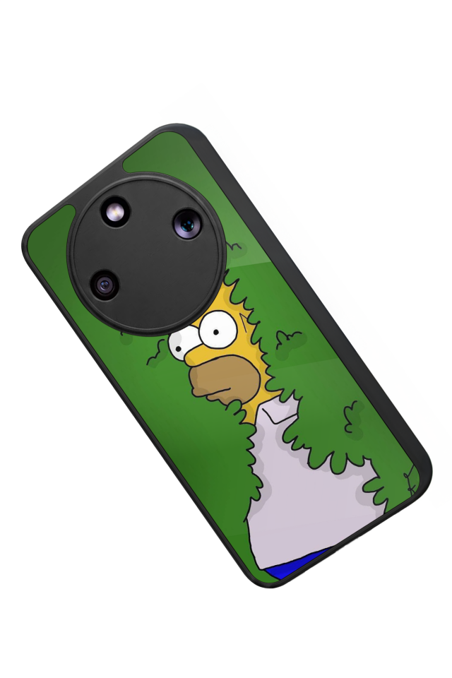 Honor Magic 8 Lite Uyumlu The Simpsons Tasarımlı Glossy Premium Kılıf