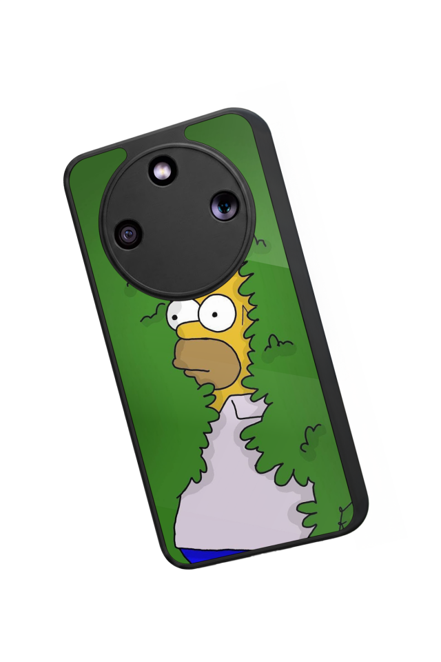 Honor Magic 8 Lite Uyumlu The Simpsons Tasarımlı Glossy Premium Kılıf