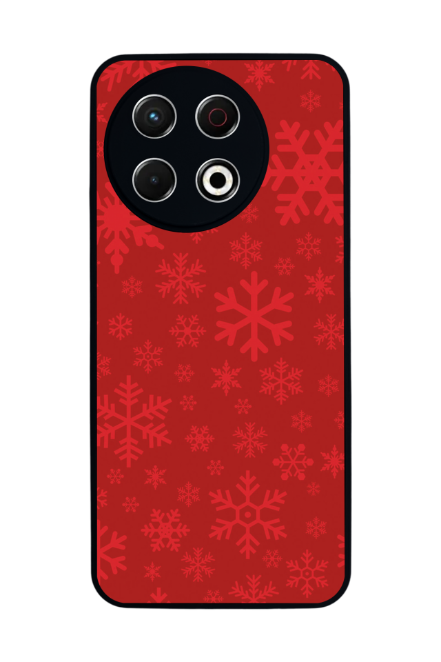 Tecno Spark 30 Pro Uyumlu Yilbasi Christmas Tasarımlı Glossy Premium Kılıf