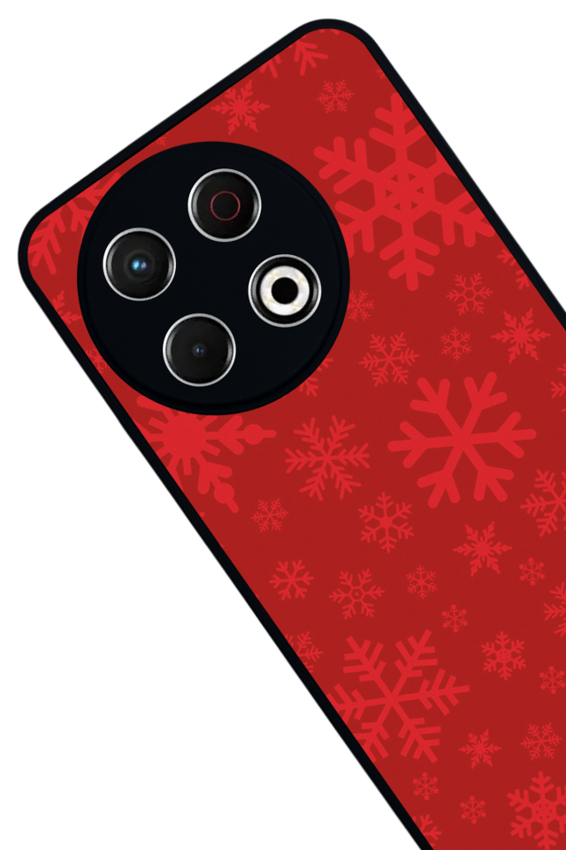 Tecno Spark 30 Pro Uyumlu Yilbasi Christmas Tasarımlı Glossy Premium Kılıf