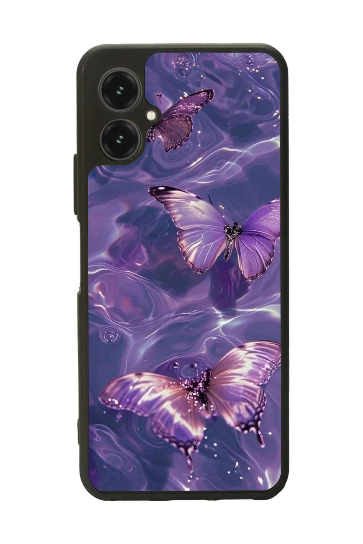 Omix X5 Uyumlu Kelebek Tasarımlı Glossy Premium Kılıf