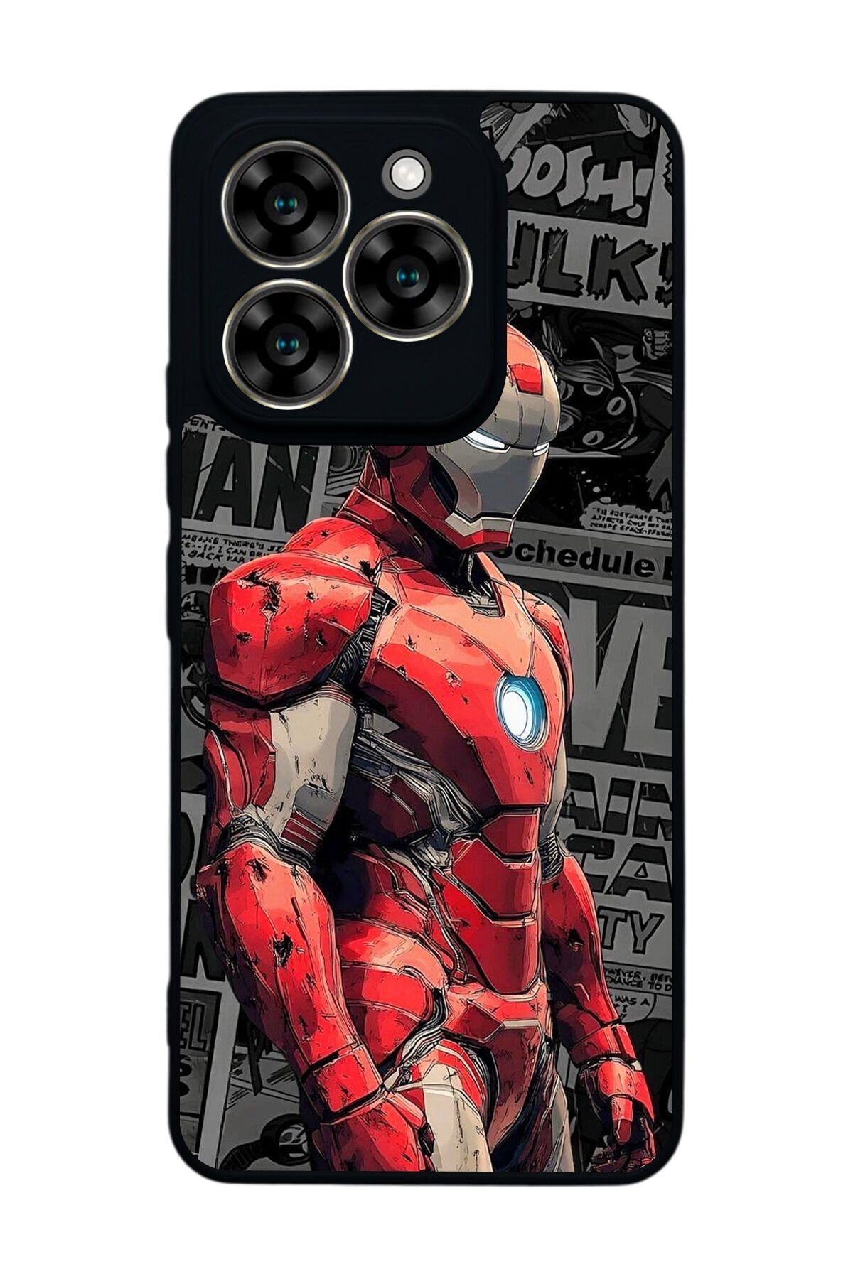 Reeder S919 Uyumlu Iron Man ( Demir Adam ) Tasarımlı Glossy Premium Kılıf
