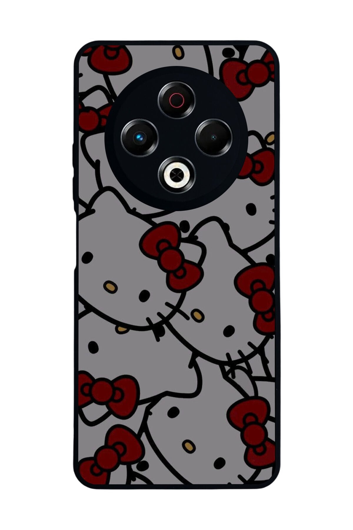 Tecno Spark 30 Uyumlu HelloKitty Tasarımlı Glossy Premium Kılıf