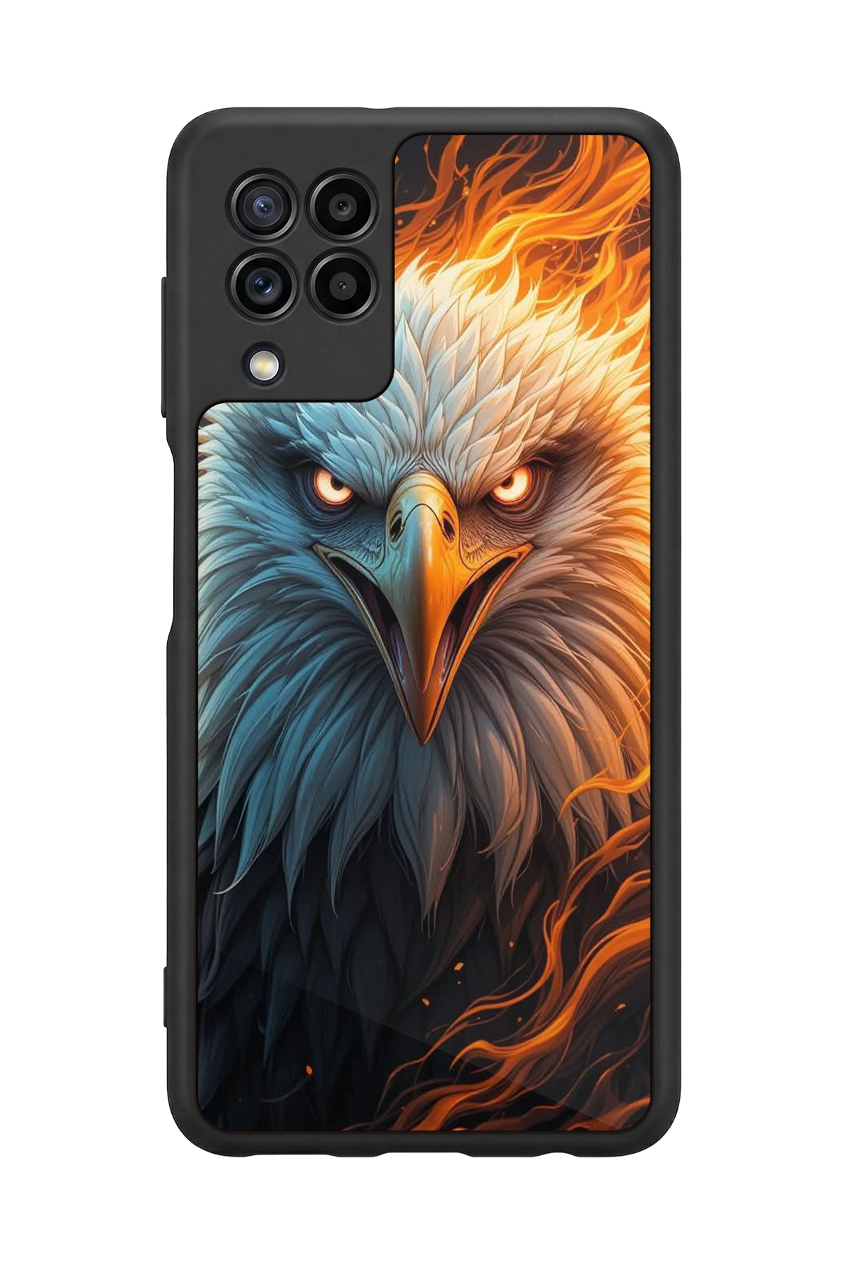 Samsung Galaxy M32 Uyumlu Besiktas Tasarımlı Glossy Premium Kılıf