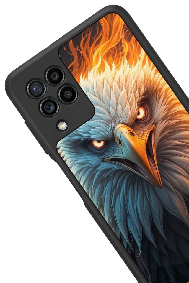 Samsung Galaxy M32 Uyumlu Besiktas Tasarımlı Glossy Premium Kılıf