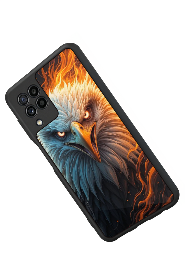 Samsung Galaxy M32 Uyumlu Besiktas Tasarımlı Glossy Premium Kılıf