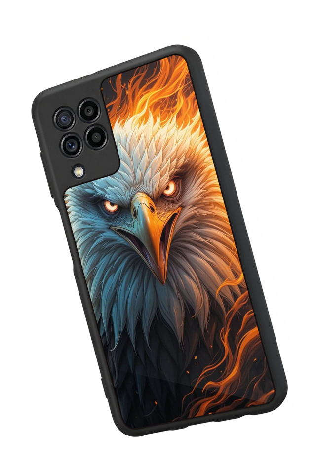 Samsung Galaxy M32 Uyumlu Besiktas Tasarımlı Glossy Premium Kılıf