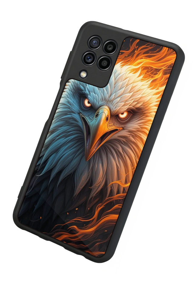 Samsung Galaxy M32 Uyumlu Besiktas Tasarımlı Glossy Premium Kılıf