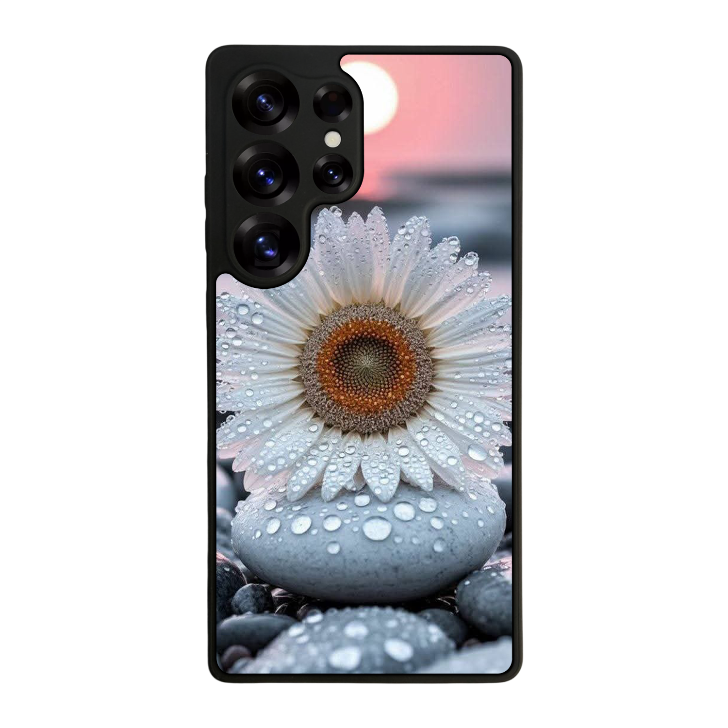 Samsung Galaxy S25 Ultra Uyumlu Cicek Tasarımlı Glossy Premium Kılıf