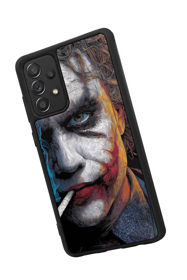 Samsung Galaxy A72 Uyumlu Joker Tasarımlı Glossy Premium Kılıf