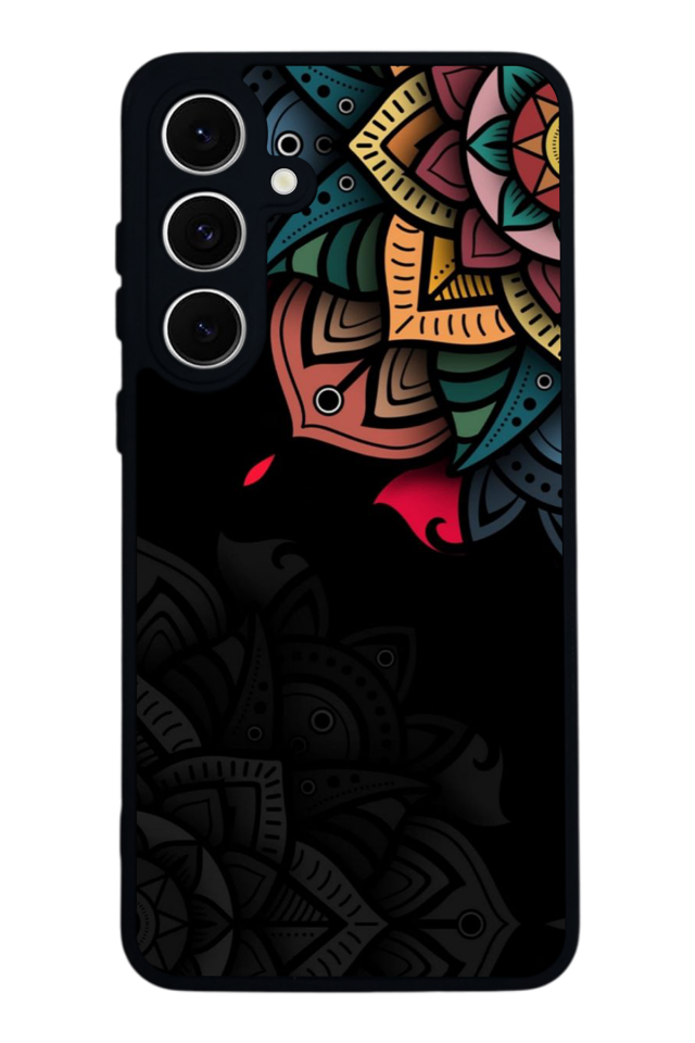 Samsung Galaxy A16 Uyumlu Mandala Tasarımlı Glossy Premium Kılıf