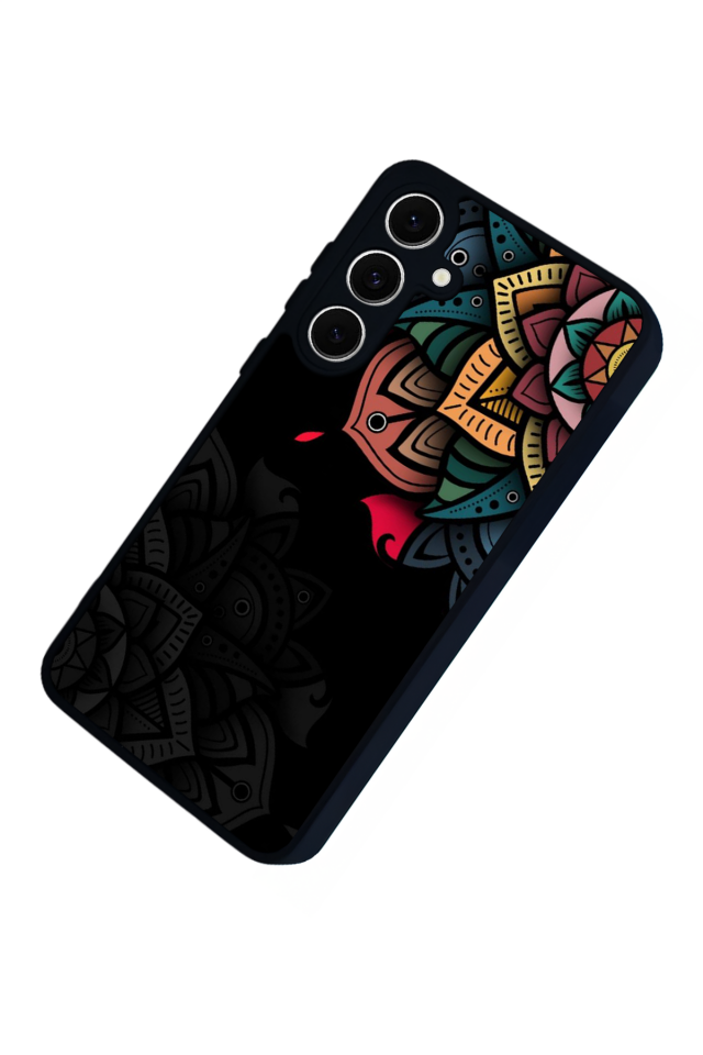 Samsung Galaxy A16 Uyumlu Mandala Tasarımlı Glossy Premium Kılıf