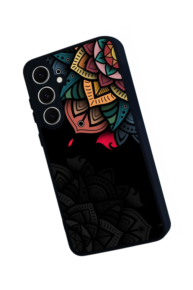Samsung Galaxy A16 Uyumlu Mandala Tasarımlı Glossy Premium Kılıf