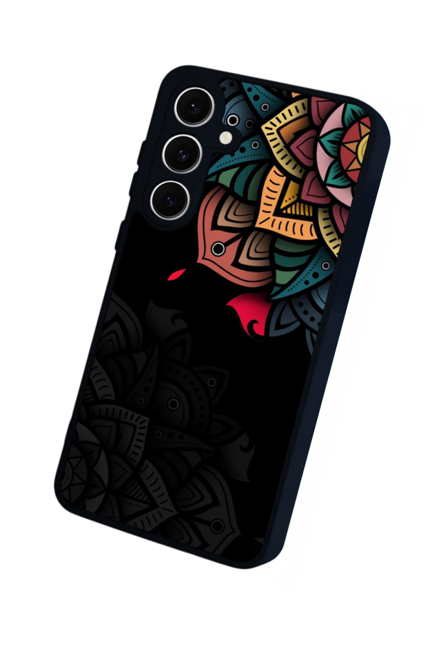 Samsung Galaxy A16 Uyumlu Mandala Tasarımlı Glossy Premium Kılıf