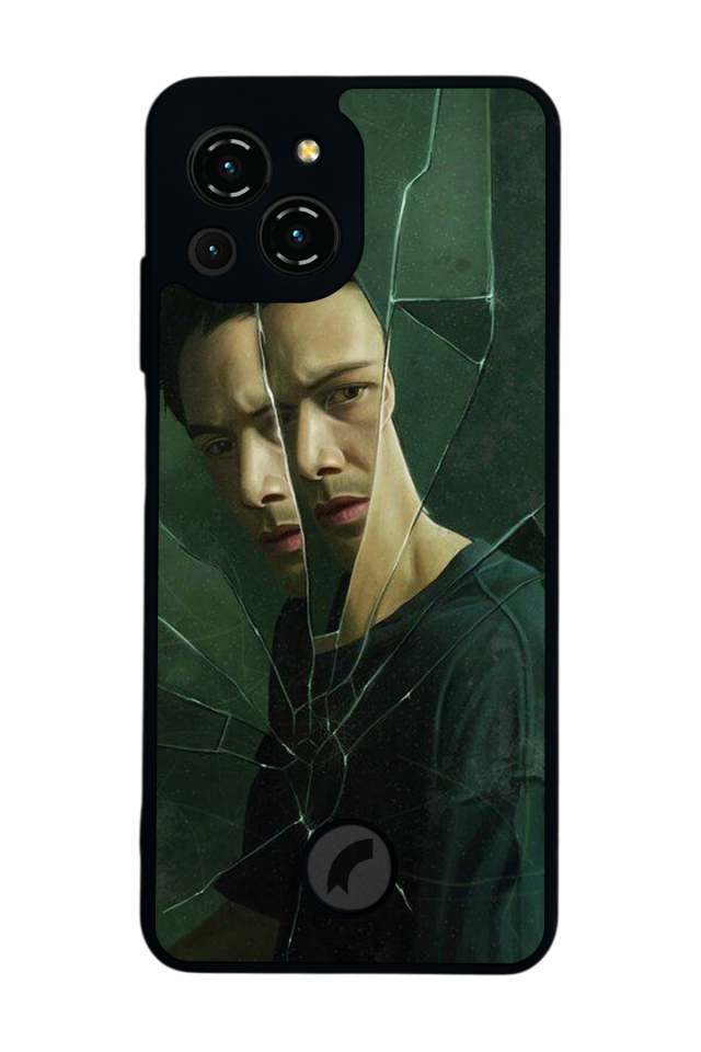 Reeder S23 Pro Max Uyumlu MatriReeder S23 Pro Max Tasarımlı Glossy Premium Kılıf