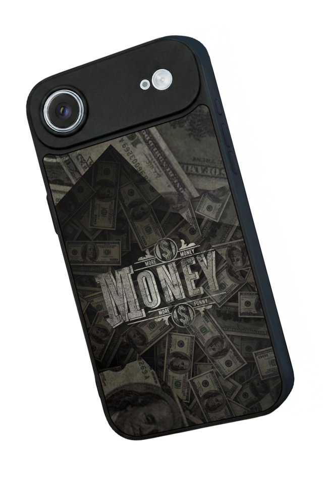 iPhone 17 Air Uyumlu Money Para Tasarımlı Glossy Premium Kılıf