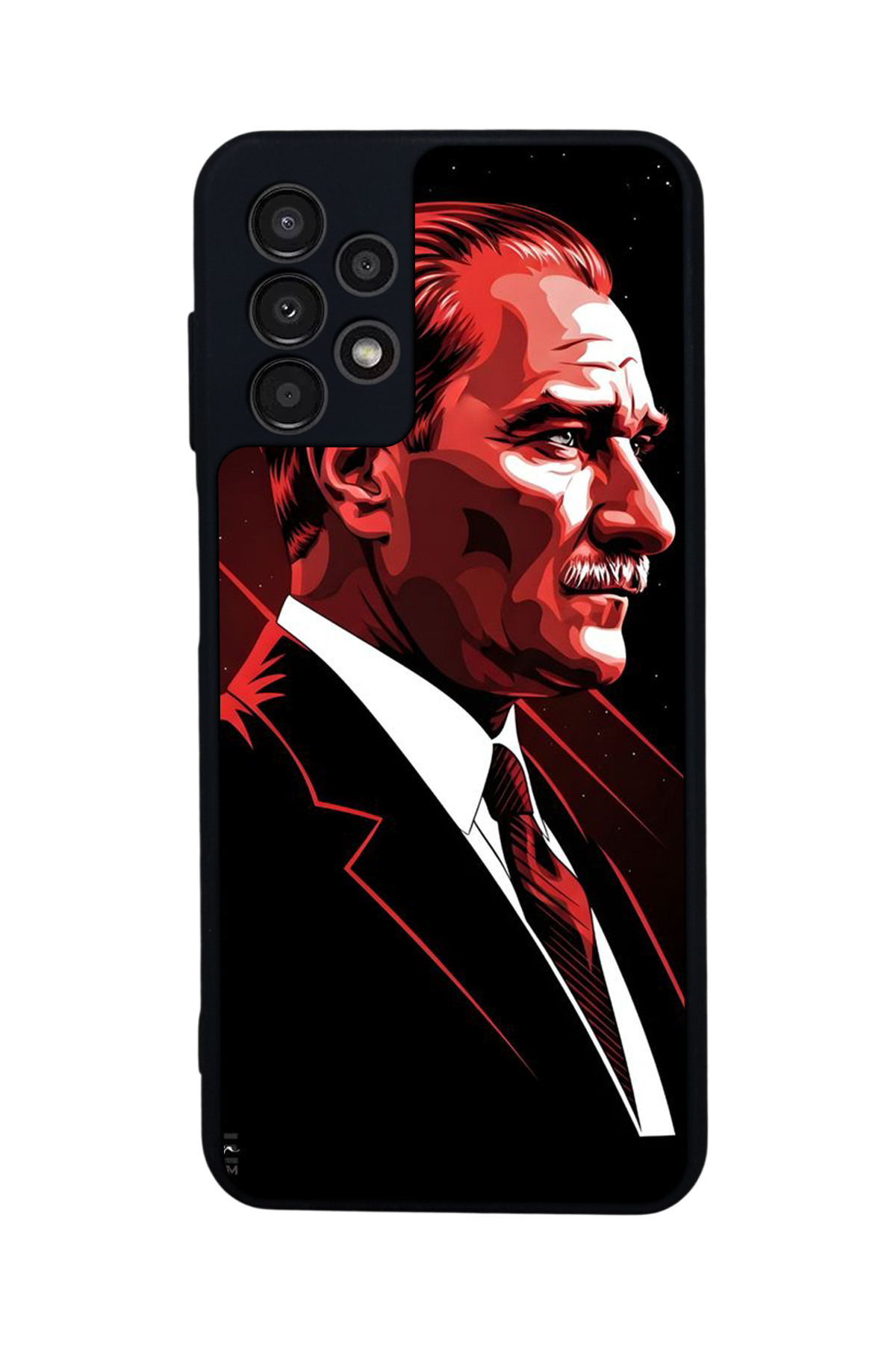 Samsung Galaxy A23 Uyumlu Mustafa Kemal Ataturk Tasarımlı Glossy Premium Kılıf